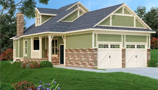 front and left side color rendering